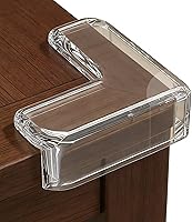 Vista 12 de Paquete de 16 protectores de esquina para bebé, protectores de esquina transparentes, protector de esquina de muebles y parachoques de seguridad