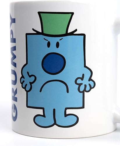 Miniatura 5 de Mr. Men Mr Grumpy Mug And Socks - Taza de café de cerámica de 11 oz