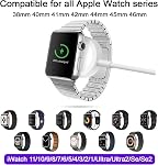 USB C Charger Cable for Apple Watch Portable iWatch Charger Fast Charging for Apple Watch Series 11 10 9 8 7 6 5 4 3 2 1 Se Ultra Smart Watch Charger Apple Magnetic Wireless Charging Cord
