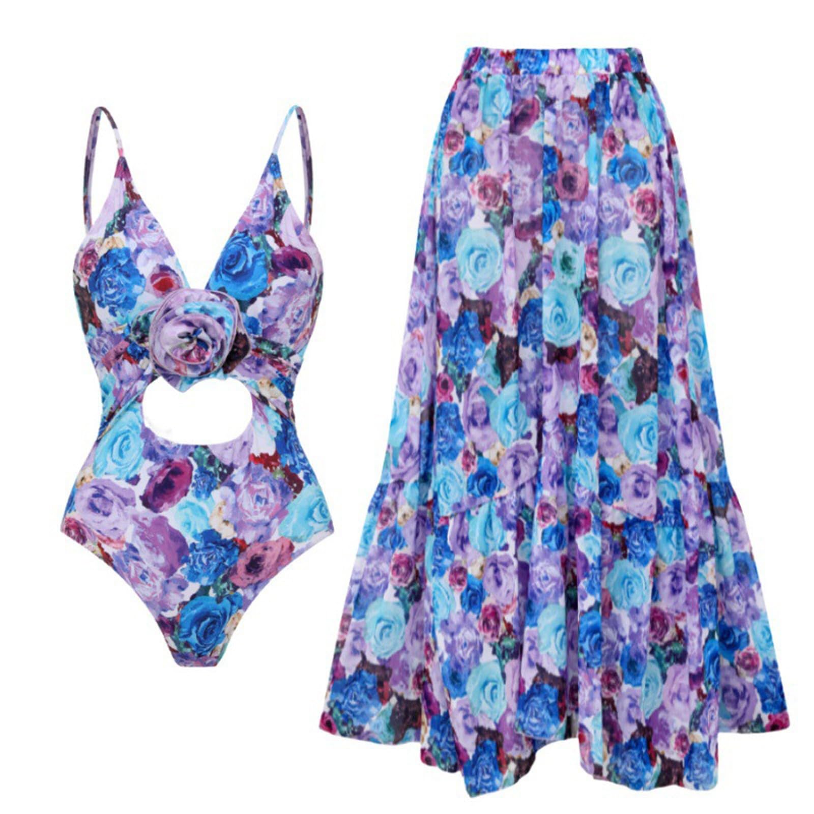 Traje de Bao para Mujer Push Up Conjunto de Bikini Dos Piezas Conjunto Baador Bikini Topsbikini Pantalon mujerSuave y cmodo