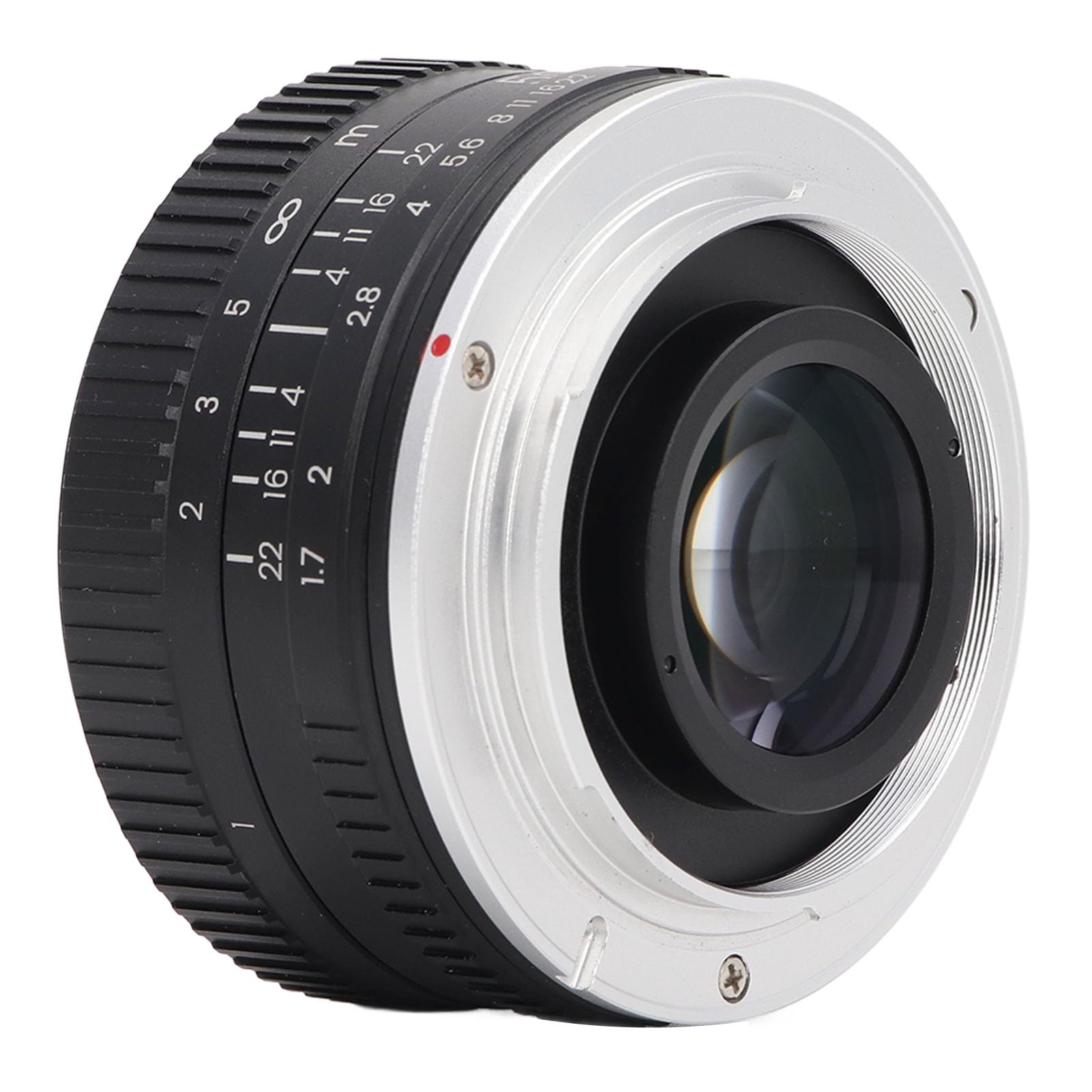 Obiektyw o dużej przysłonie 50 mm F1.7 Ręczne ustawianie ostrości Obiektyw portretowy DSLR Aparaty bezlusterkowe