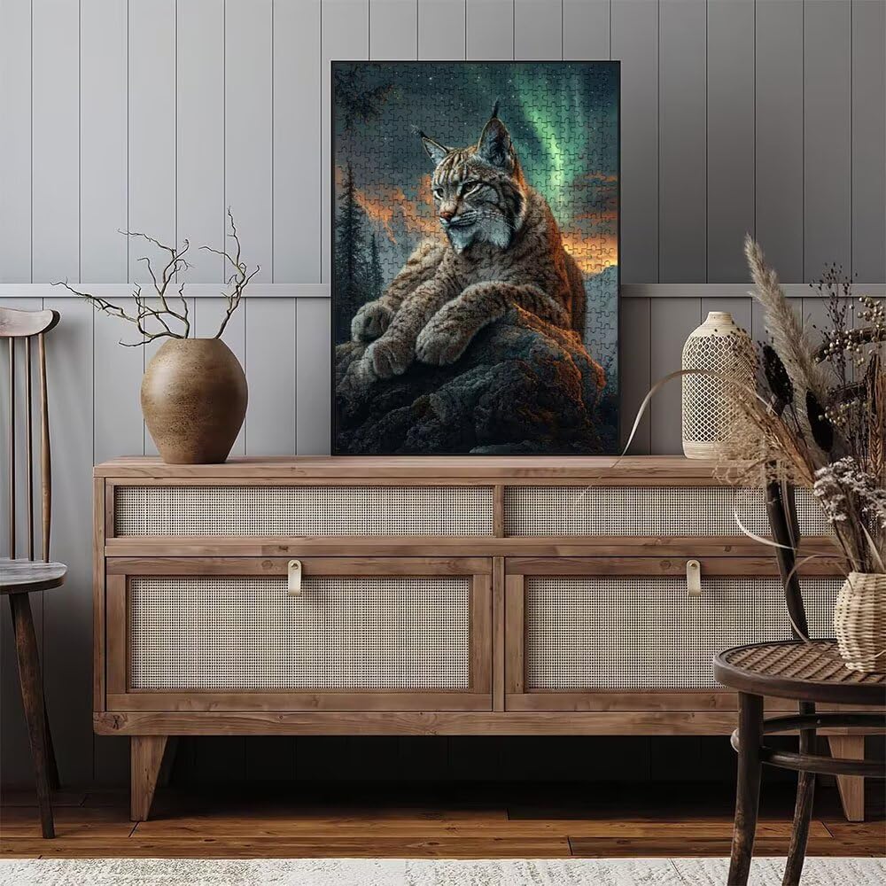 Katze Aurora Puzzle 6000 Teile, Klassische Puzzles, Geschicklichkeitsspiel Puzzle für Erwachsene, Puzzlespiele für Die Ganze Familie, Mit Schöner Verpackung, Dekoration Puzzles DX0YL3-637