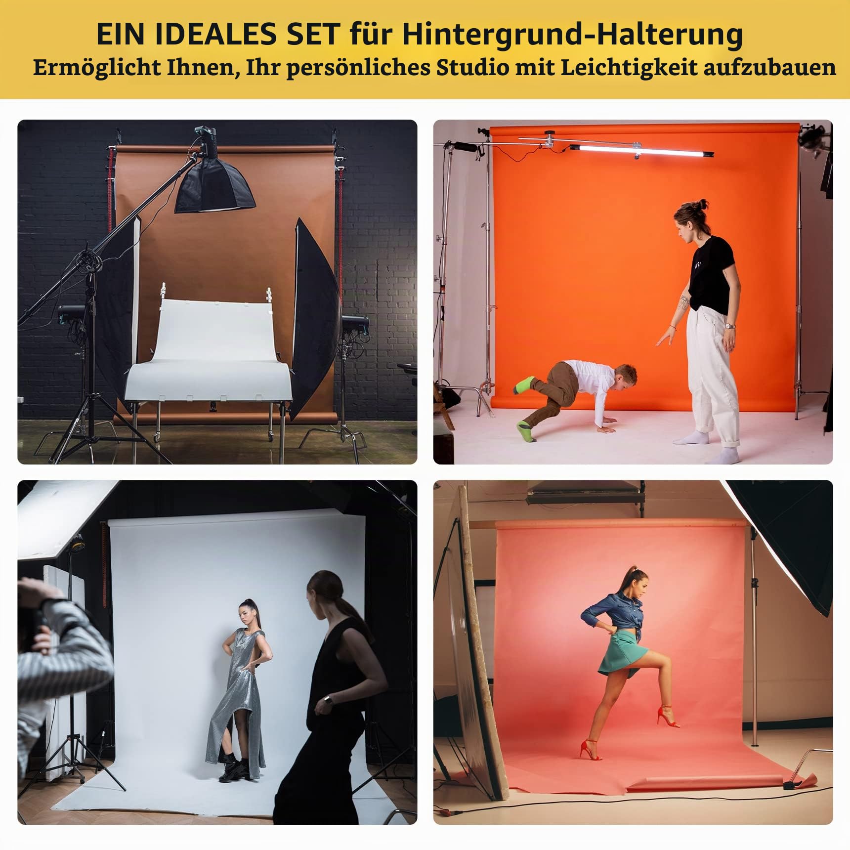 Selens 1Pcs Wandhalterungen Manuelles Hintergrund Unterstützungs System