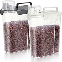 Vista 16 de Recipiente de almacenamiento de alimentos para perros, boquilla grande mejorada sin BPA, recipientes de plástico para almacenamiento de alimentos