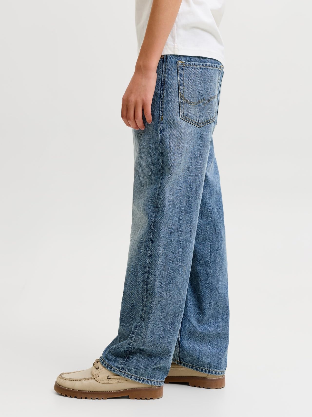 JACK & JONES JJIALEX Jjoriginal AKM 282 Jnr Jeans Baggy Fit Boys