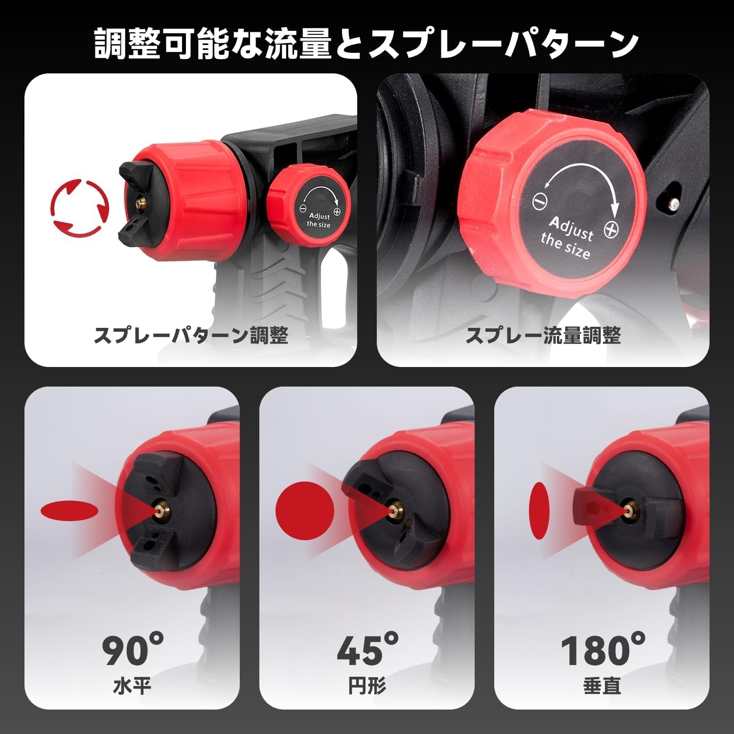 Amazon | ONEVANコードレススプレーガン 21V電動スプレーガン