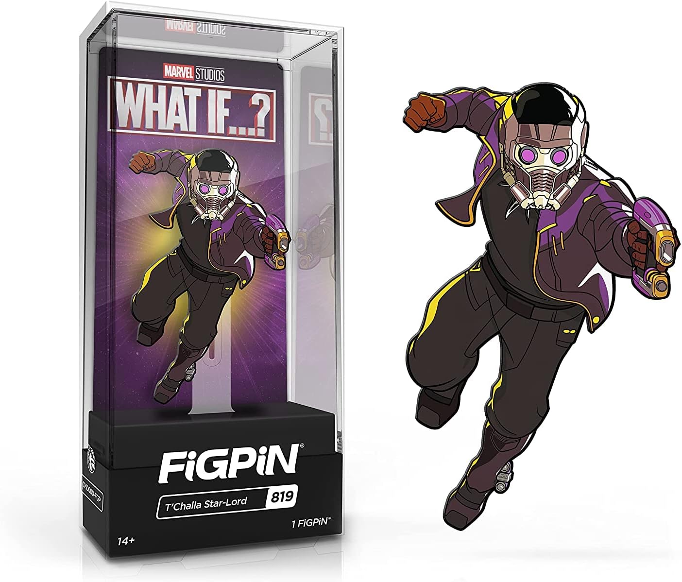FiGPiN 819 Marvel T'Challa Star-Lord Enamel Pin