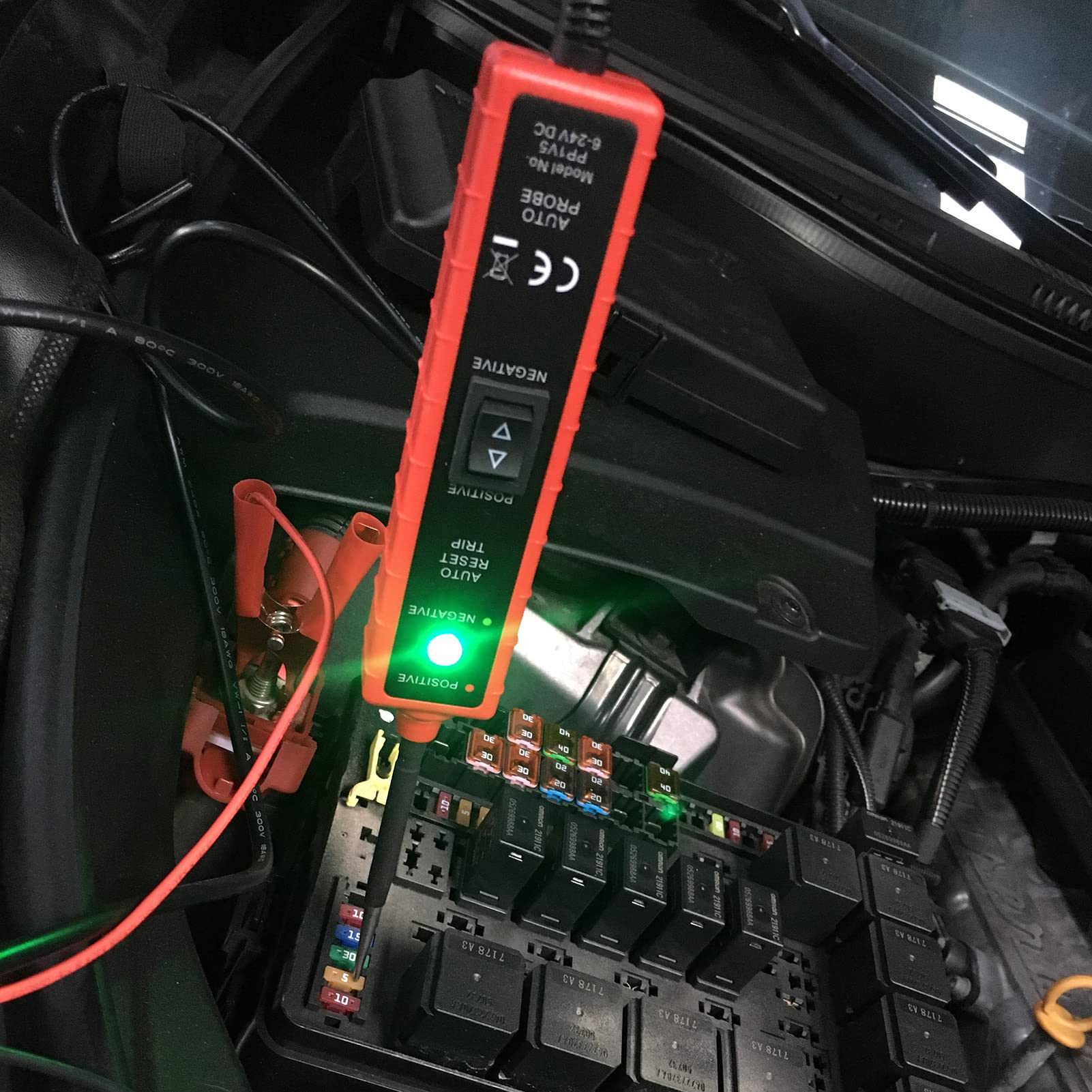 EM285 - Tester elettrico per auto, 6-24 V DC