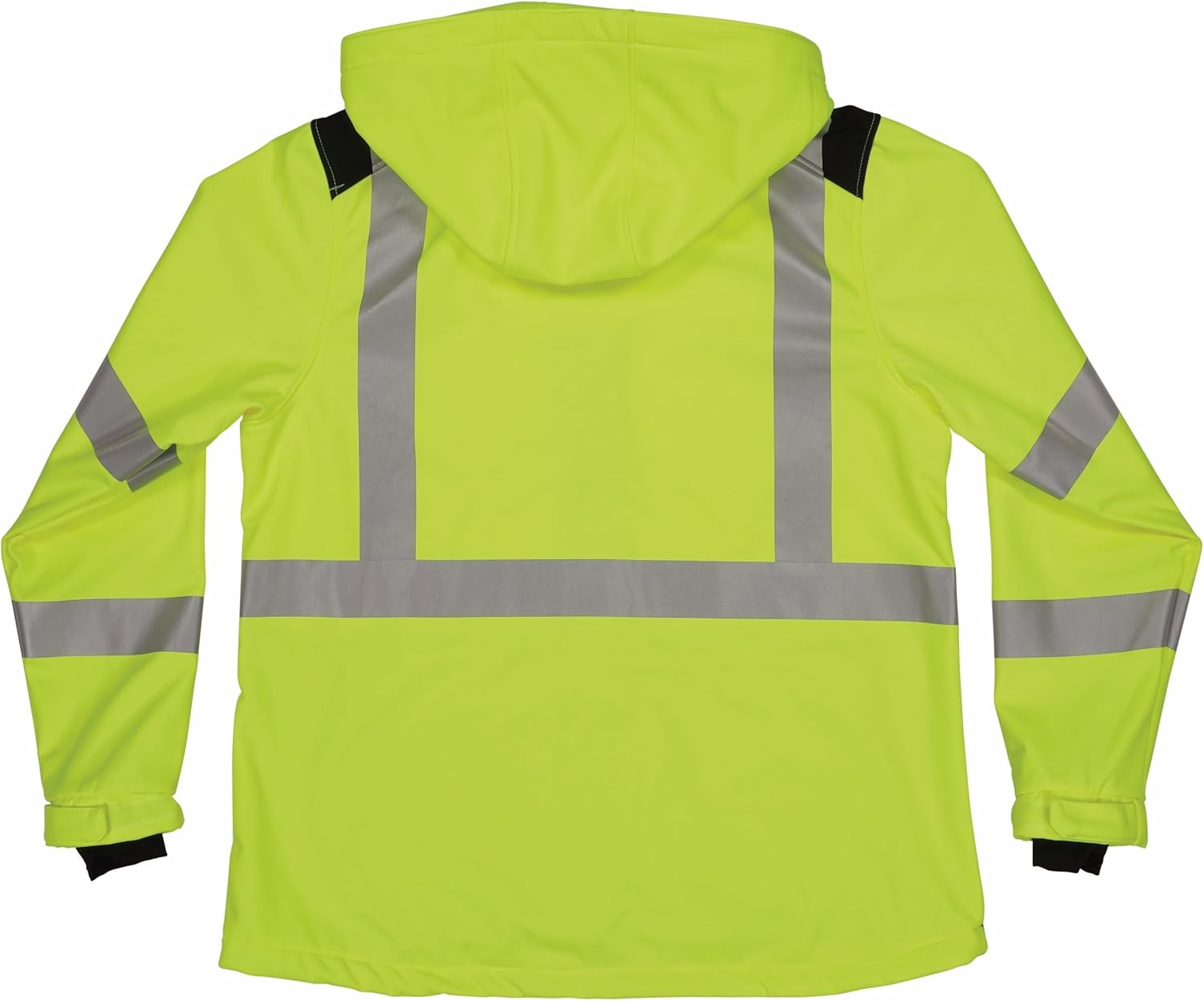 Ergodyne GloWear 8353 Lightweight Softshell Jacket, Fleece Lined, Hi Visibility, Reflective Safety Jackets - Image 2
