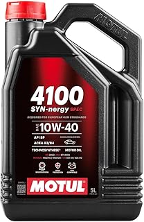 Motul 4100 Syn-nergy Spec 10W-40 Motor Oil, 5L