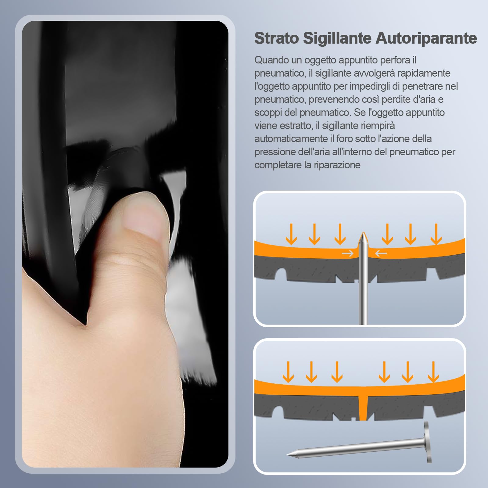 Pneumatici Tubeless 250 x 54 da 10 Pollici per Scooter Elettrico Xiaomi 4Pro/4Lite Accessori con Adesivo Live Riparabili Anti-Esplosione Pneumatici da Strada Ispessiti Ruote di Ricambio