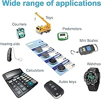 Vista 7 de HQRP Paquete de 4 baterías compatibles con Toyota RAV-4 1996 1997 1998 1999 2000 2001 2002, Toyota Camry 1990 1991 1992 1993 1994 1998 1999 2000