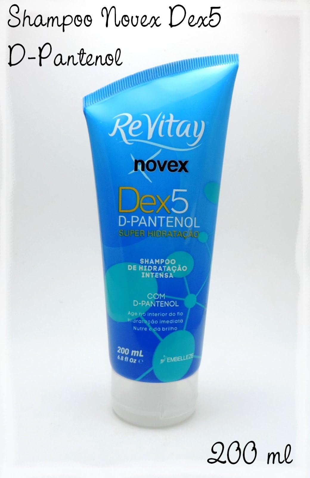 Revitay Novex – DEX5 D Pantenol – Shampoo Hidra Tacao Intensa 200ml