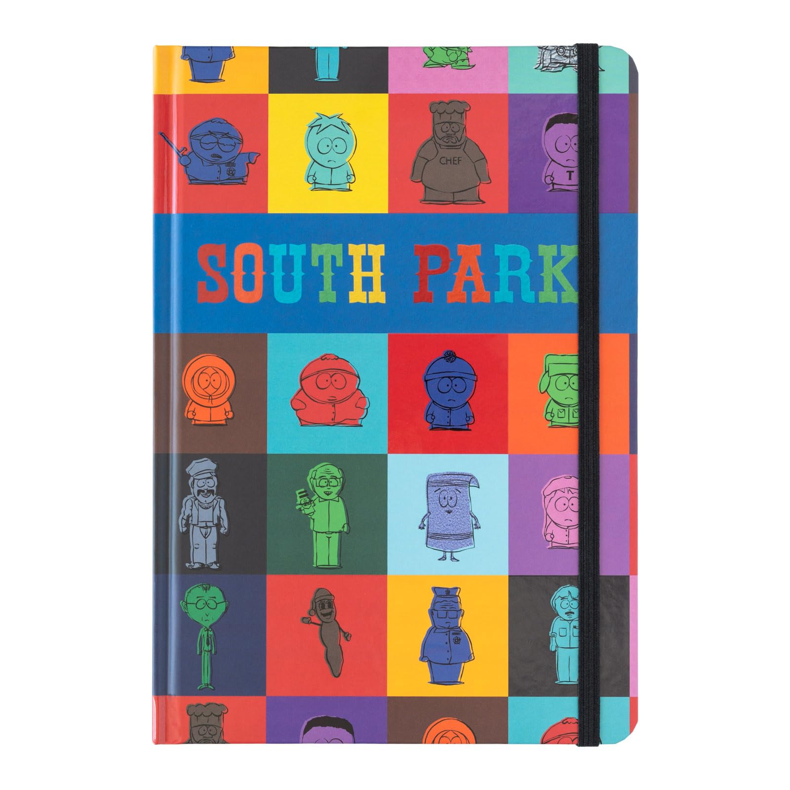 Grupo Erik A5 Notebook Hardback - South Park Merchandise | Bullet Journal Dotted Note Book, Dotted Notebook A5 Sketchbook | South Park Gifts, Stationery Gifts Under 15 Pounds