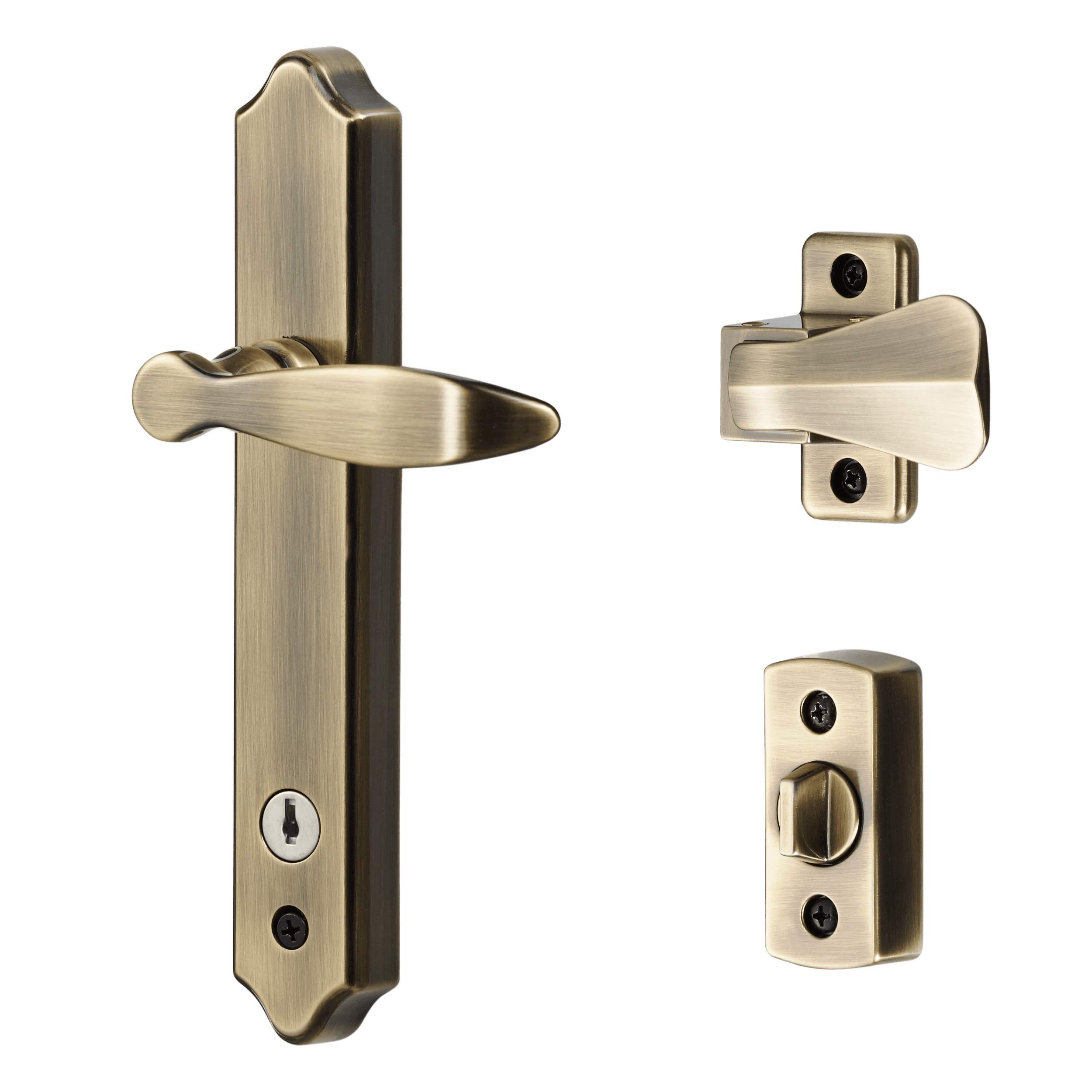 Storm Door Handle with Lock - Ideal Security -8 Storm Door Handle with Lock - Ideal Security -8