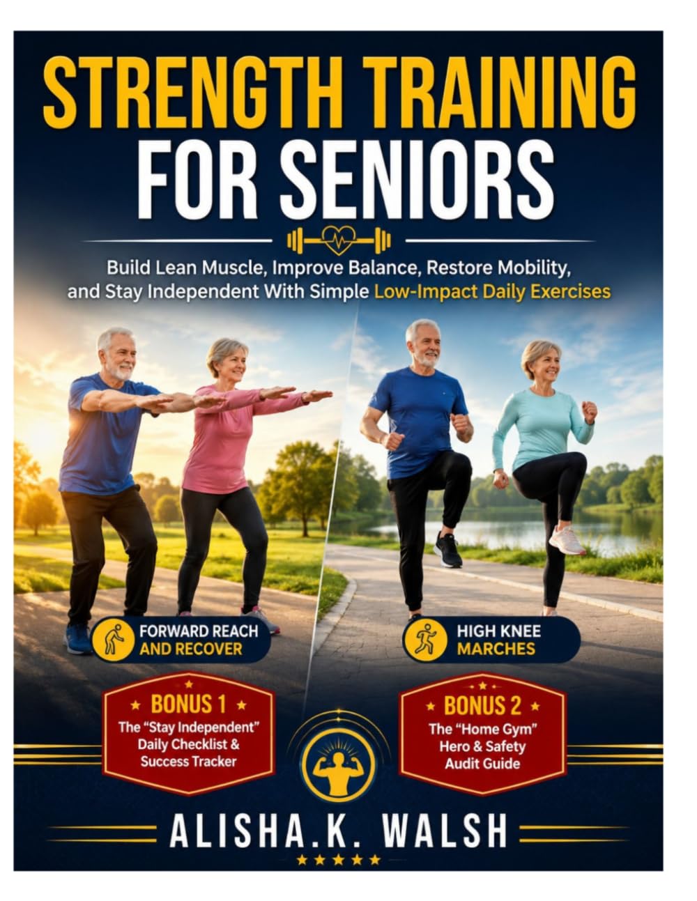 Strength Training for Seniors: Build Lean Muscle, Improve Balance, Restore Mobility, and Stay Independent With Simple Low-Impact Daily Exercises