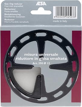 Ilsa Gas Ring Reducer, 5-Inch, Cast Iron (2)