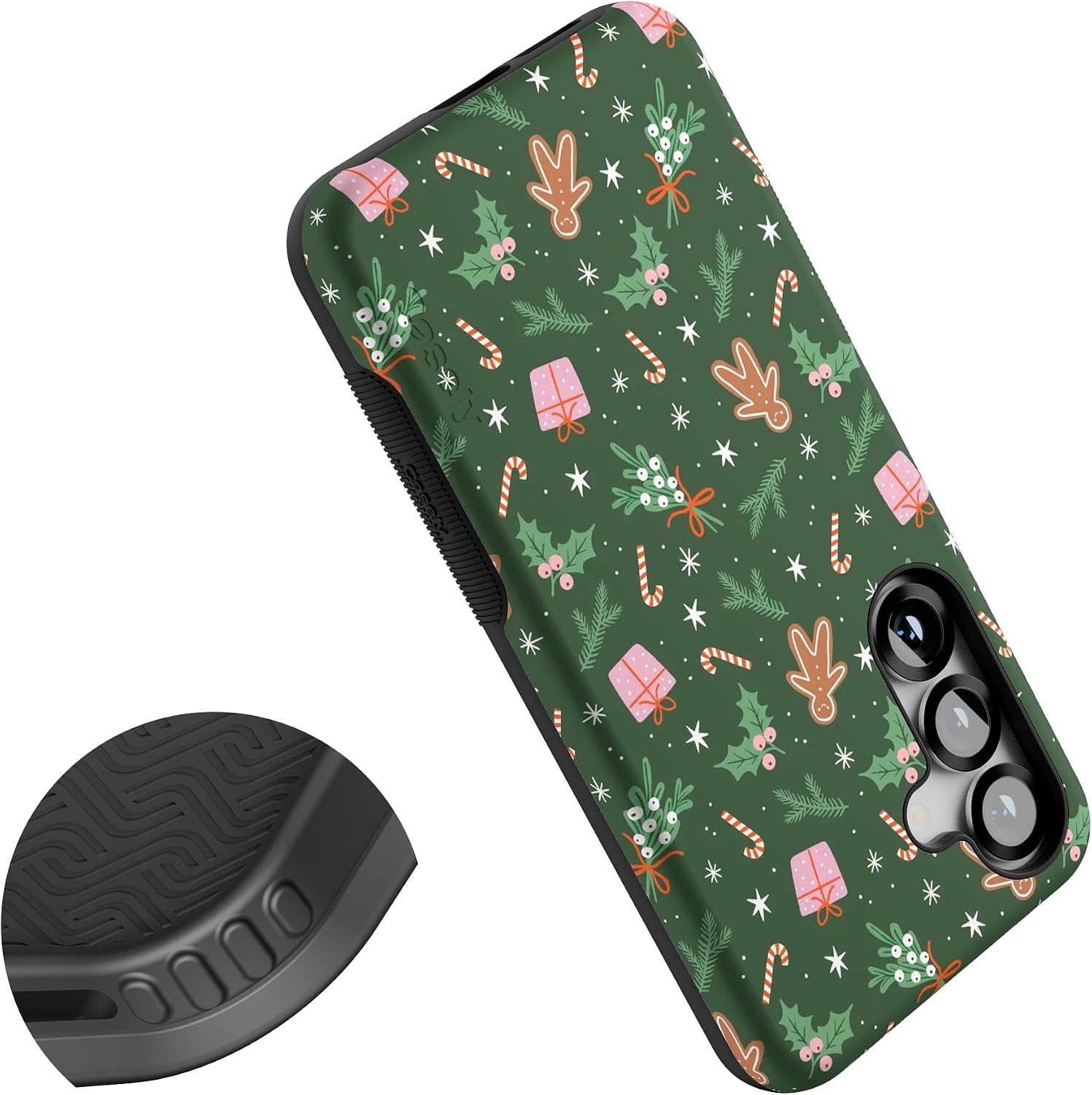 Casely Galaxy S25 Case | Everything Nice | Gingerbread | Bold Protective Design | Compatible with MagSafe