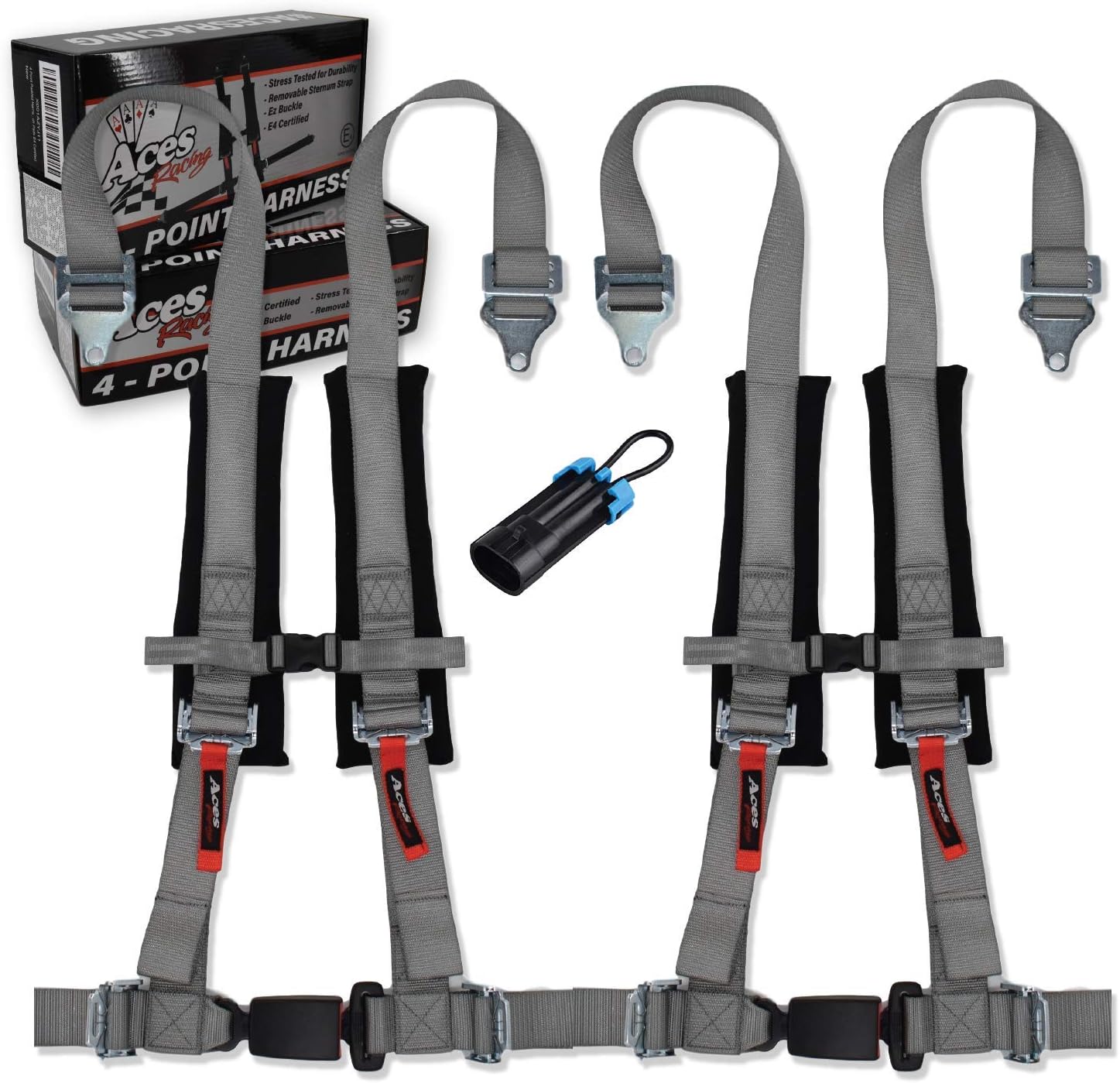 Harness (Pair) compatible with Polaris RZR With Bypass Plug