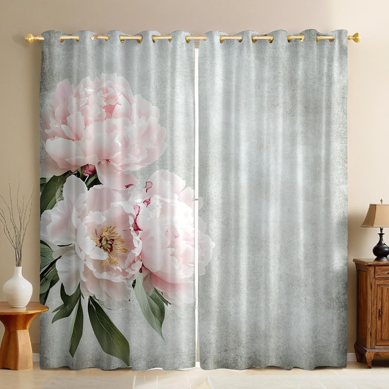 Rideaux occultants pivoine pour créer un cocon dans la chambre enfant