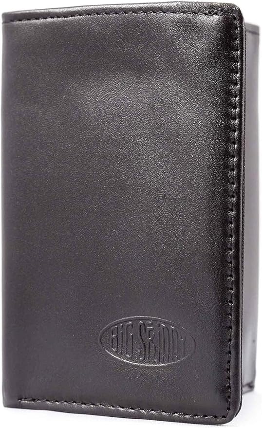 Skinny Mens Slimline Bi-fold Wallet Slim, Capacidad Para 25 | Cuotas sin interés