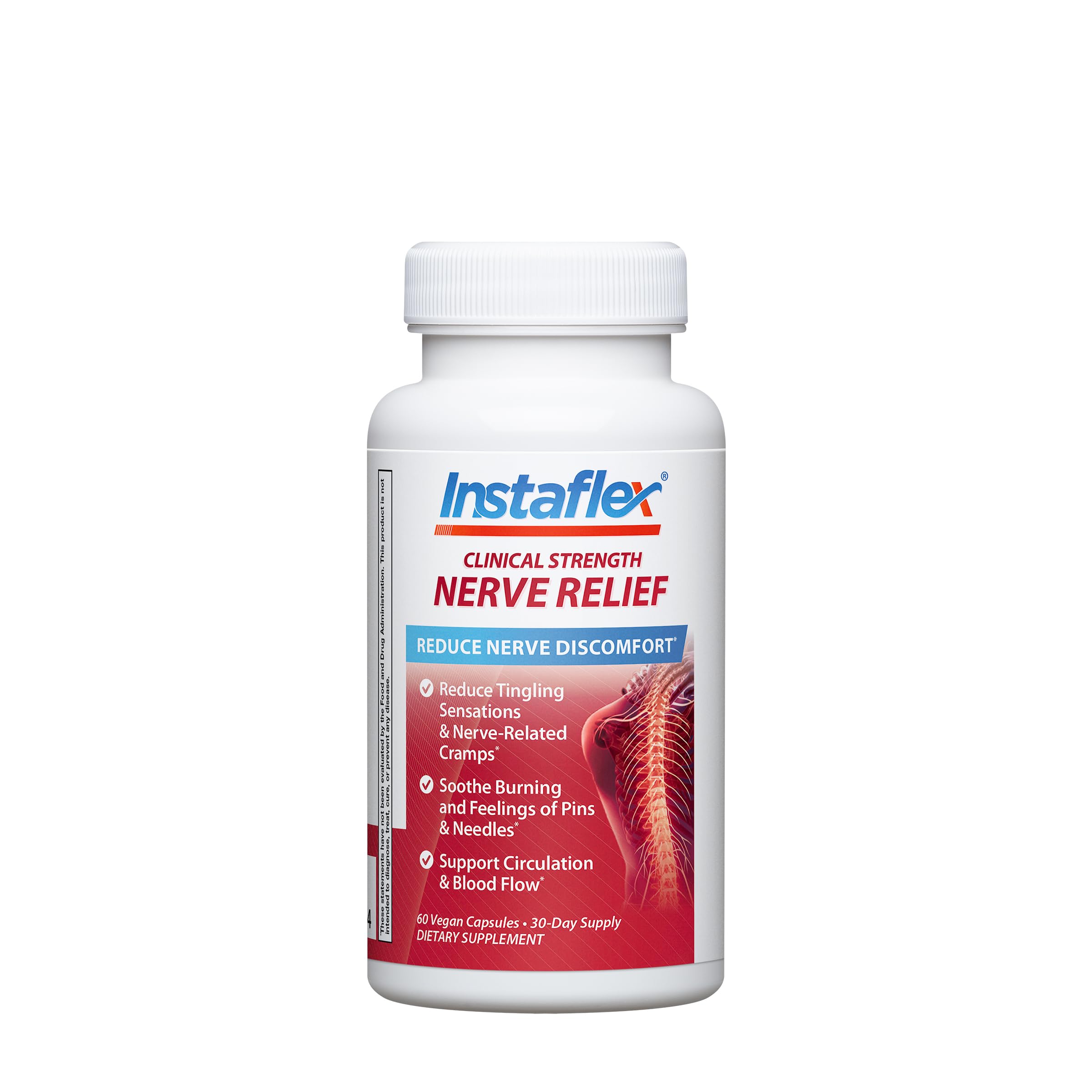 Instaflex Clinical Strength Nerve Relief - 60 Vegan Capsules