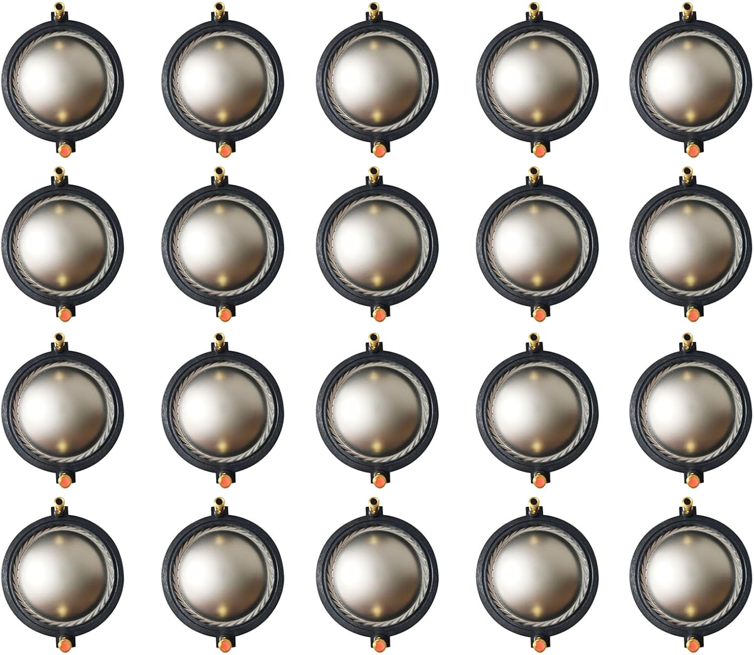 4PCS 8 Ohms Audio Diaphragm Compatible with PRV RPD3220Ti PRV D3220Ti D3220Ti-ND DE800