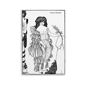 A.BEARDSLEY オーブリー・ビアズリー『プラトニックな嘆き』 オーブリー・ビアズリー ≪プラトニックな嘆き≫ 『サロメ』より