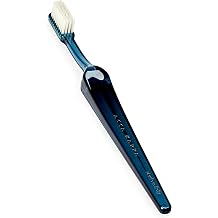 Acca Kappa Lympio Ocean Blue Toothbrush Medium Nylon Bristles, Art Deco Inspired Design