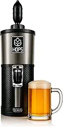 Chopeira Cervejeira Portátil Chopp Cerveja Torre Gelo Cor:Hops Preta