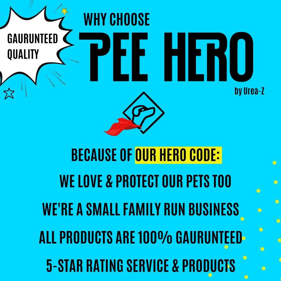 UreaZ Pee Hero 1Gallon Concentrate Urine Odor Eliminator Removes Dog