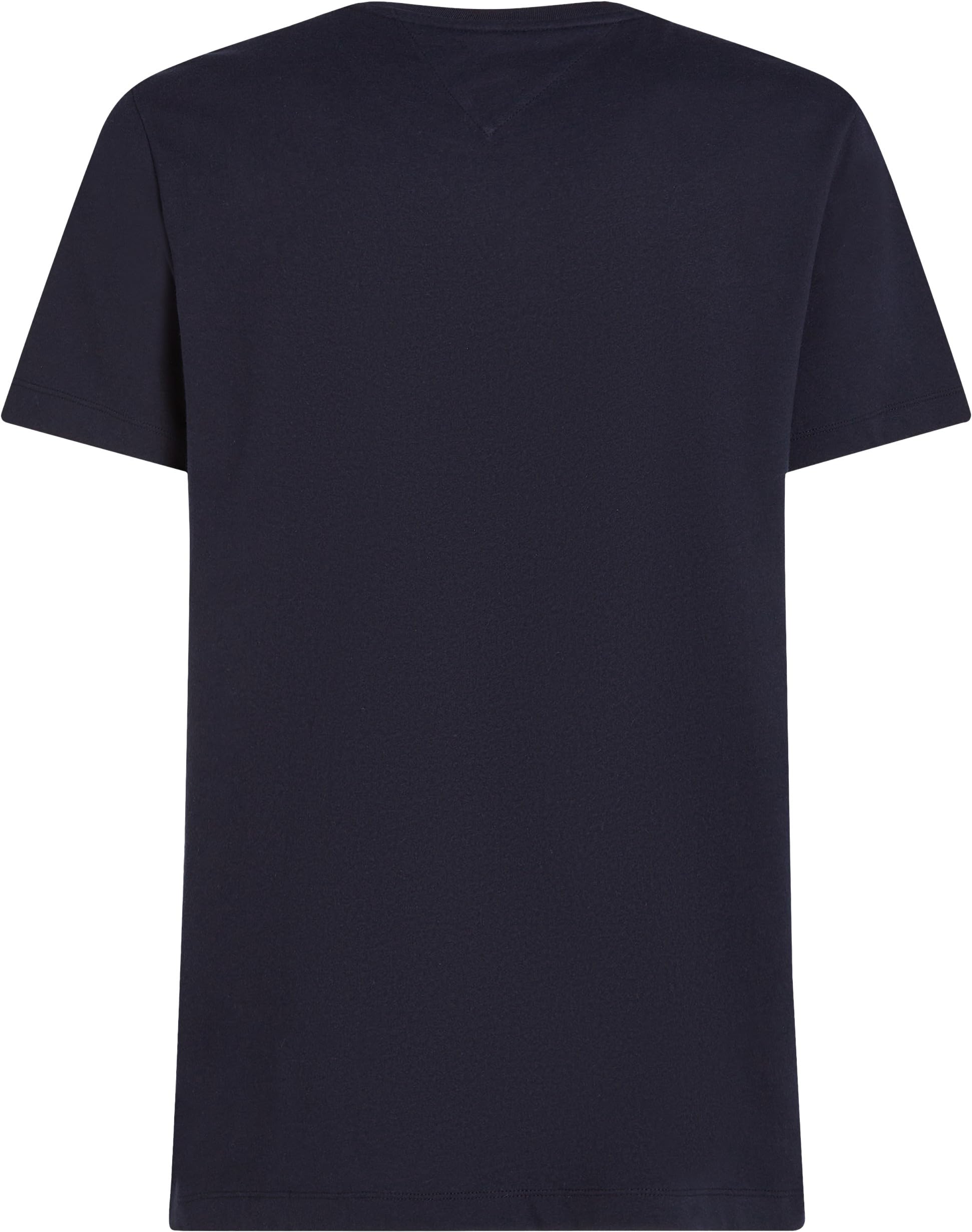 Tommy Hilfiger Camisetas de Manga Corta Hombre Essential con Bolsillo en el Pecho