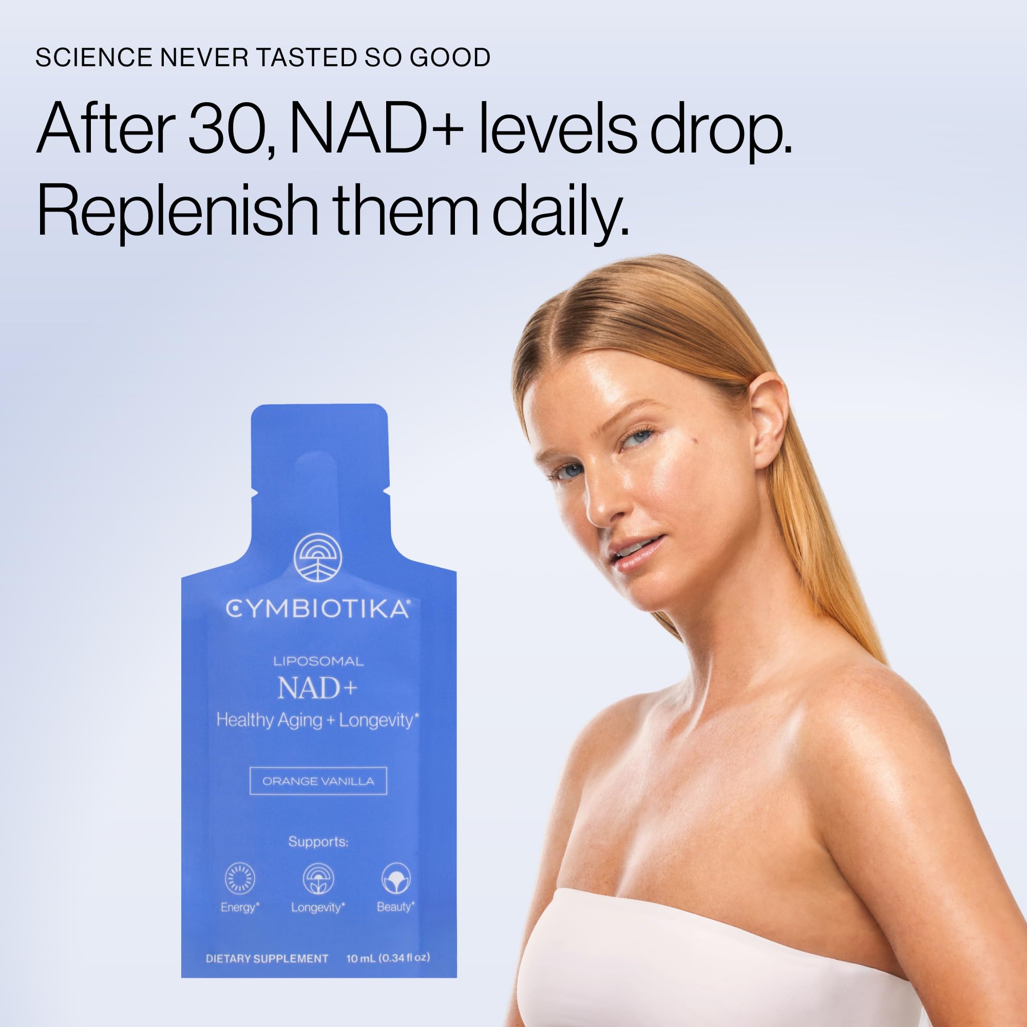 CYMBIOTIKA Liposomal NAD+ Supplement for Energy & Healthy Aging — Amazon image 2