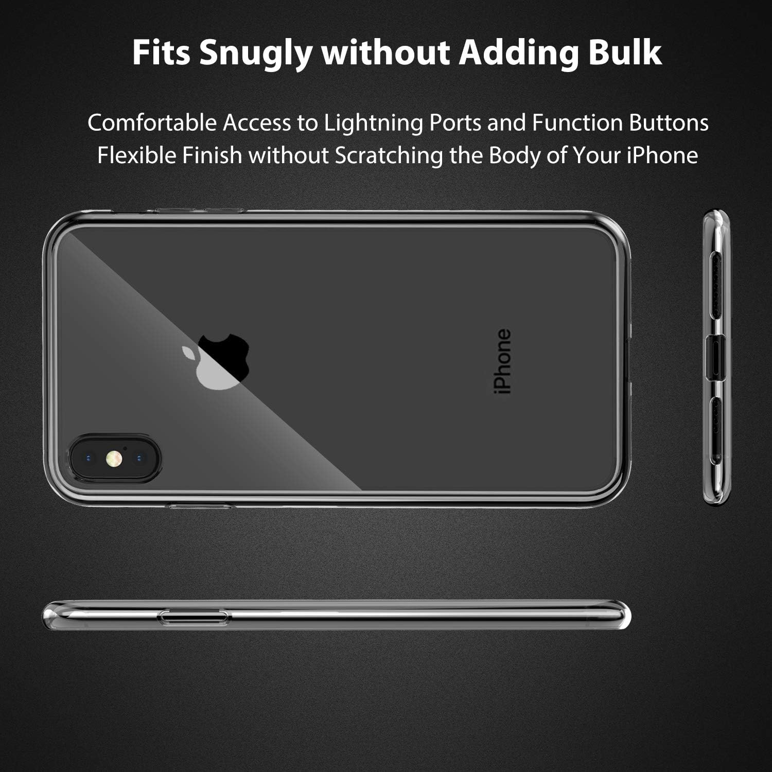 Syncwire iPhone X Case UltraFlex (Crystal Clear)