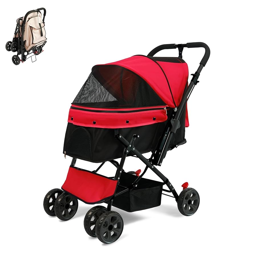 天狗面赤と金彩色　特大サイズ迫力あり Amazon.co.jp: MOTASAN ペットカート 犬カート 対面両用 多頭