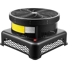 750W 18 Inch Air Blower Fan 110V 60Hz for Inflatable Sky Puppet Wavy Tube Man Dancing Doll, 400pa High Wind Pressure Outdoor Air Model Special Blower with 1.8m Power Cord HF-D750