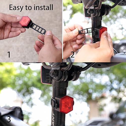 Miniatura 4 de Luz LED de seguridad, luces de correr para corredores, luces traseras de bicicleta LED con clip para perros, luz para caminar por la noche, trotar,