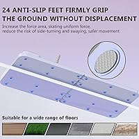 Vista 4 de Pilates Board, Multifunctional Abdominal Board, Ab Core Trainer, Ab Trainer Machine, Ab Board, Exercise Board, Abs Workout Equipment, Core Workout