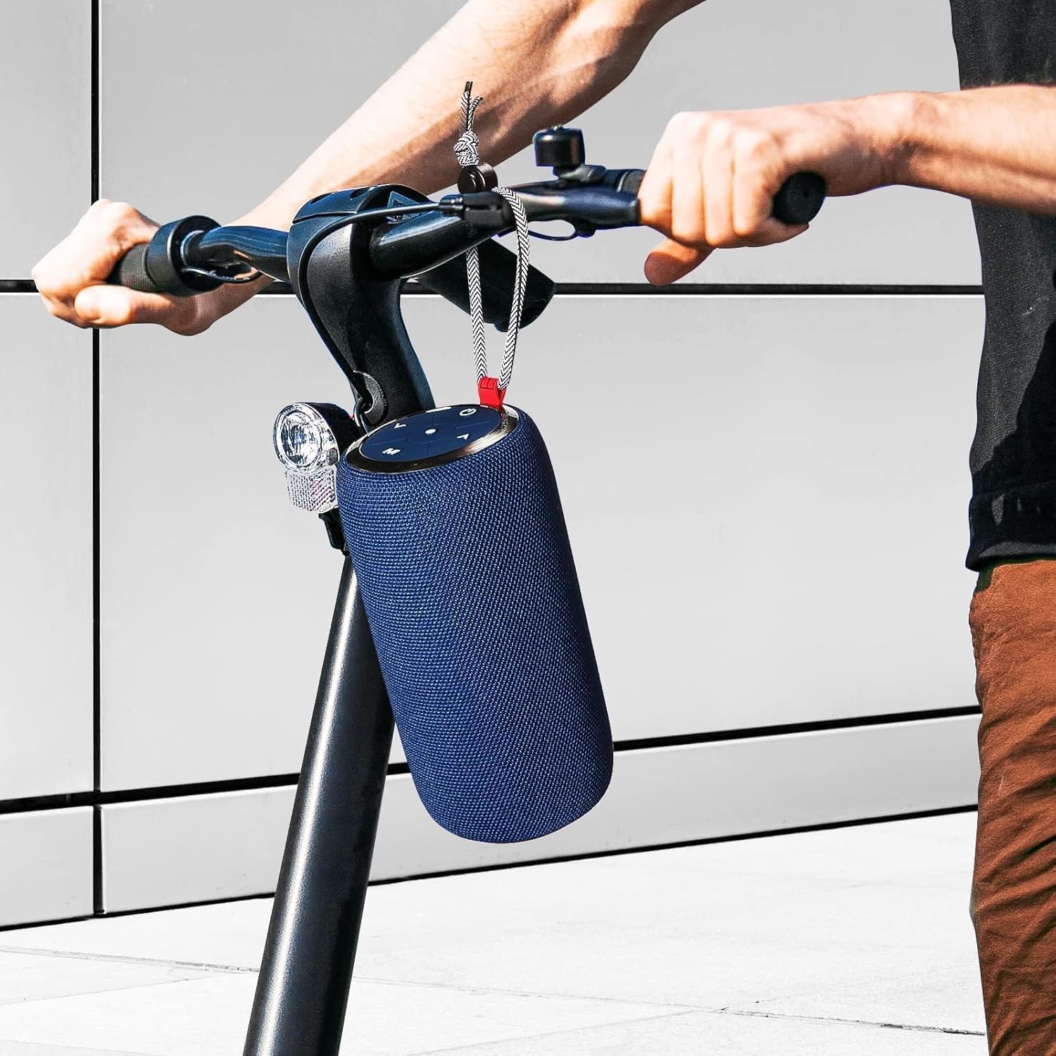 Monster S310 Upgraded Bluetooth Speaker, 30W Portable Speaker, 360° Stereo Sound with Punchy bass, TWS Pairing, IPX6 Waterproof, Bluetooth 5.2, 24H Playtime, Perfect for Home, Outdoor, Beach, Blue - Image 6