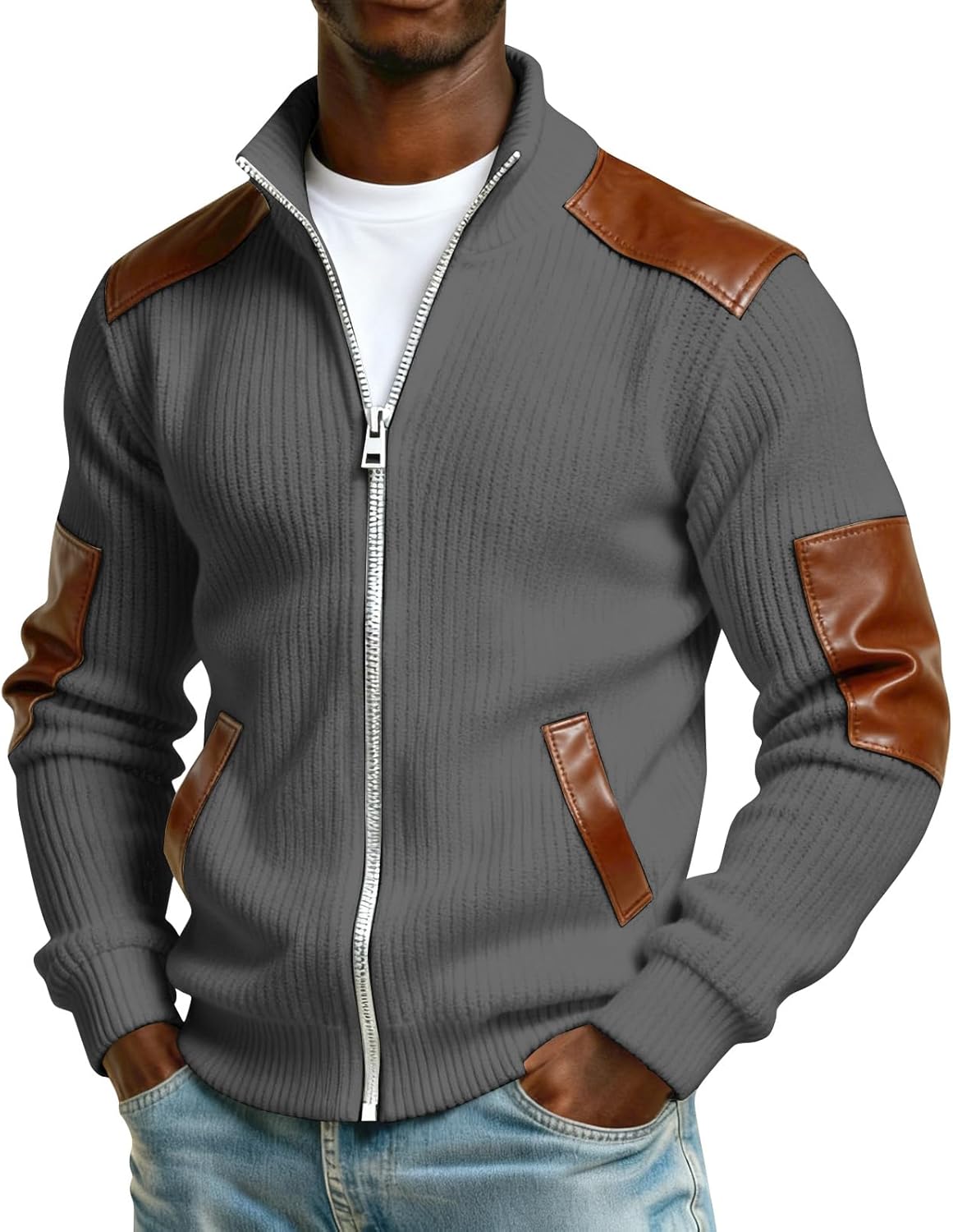 Winter Jacket Men 2025 Lightweight Coats Long Sleeve Warm Sweatshirt Big and Tall Mens Fashion Cloth