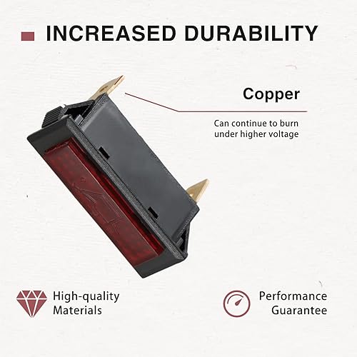 Miniatura 10 de Hi Beam, bombilla indicadora de aceite bajo compatible con Polaris Scrambler Xplorer Xpress Scrambler 300 400 1995-1999 Reemplazar # 4040052