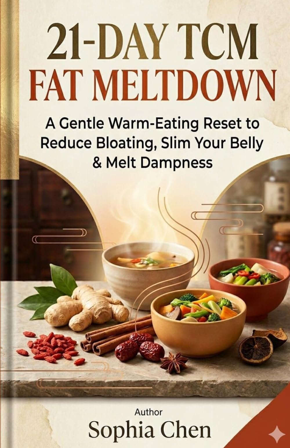 21-Day TCM Fat Meltdown: A Gentle Herbal Plan to Reduce Belly Bloat, Water Retention & “Damp” Weight (Women 30+) (Warm Glow Fat Loss Reset Series)