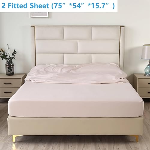 Miniatura 9 de SDIII Juego de sábanas bohemias de 3 piezas para cama individual, sábanas bohemias para cama individual, resistente a las arrugas y la decoloración,