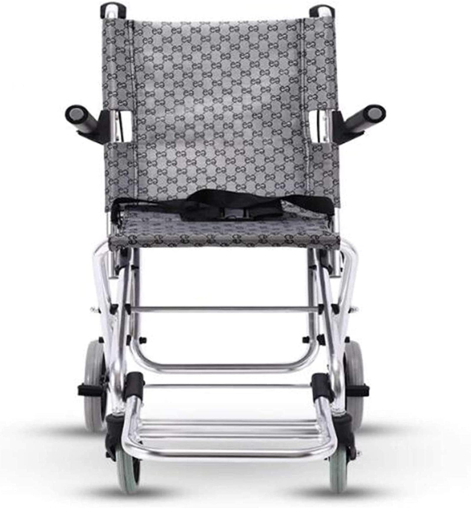 Silla de Ruedas Plegable Silla de Ruedas Manual Y Ligera para Discapacitados Y Ancianos