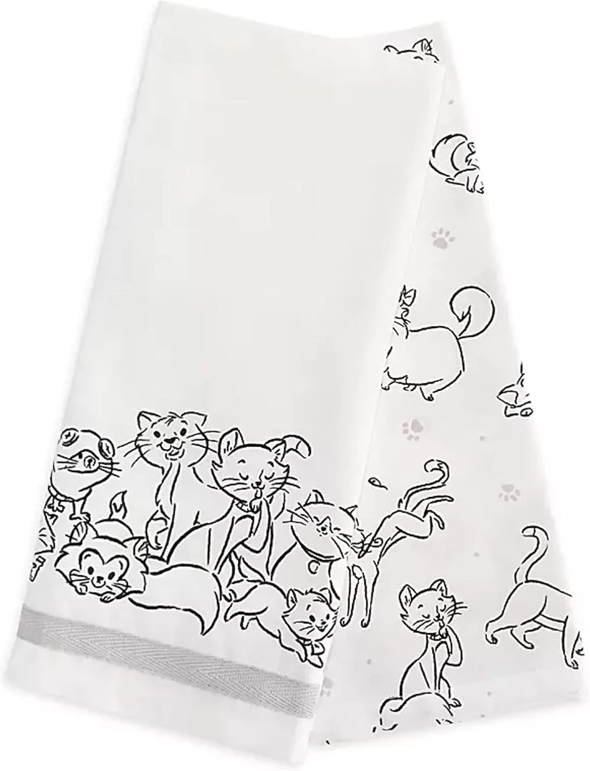 Disney Parks Exclusive - Set of 2 Kitchen Dish / Hand Towels - Cats