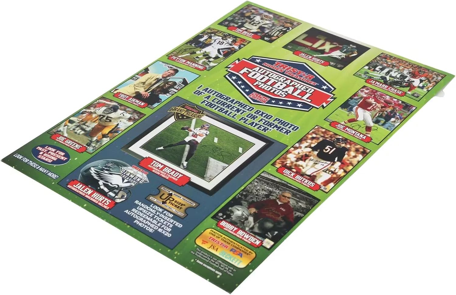 2025 Tristar HT Hidden Treasures Autographed 8x10 Photo Football Hobby Box