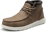 Bruno Marc Men's Slip-on Winter Snow Boots Loafers Casual Dress Chukka Ankle Booties