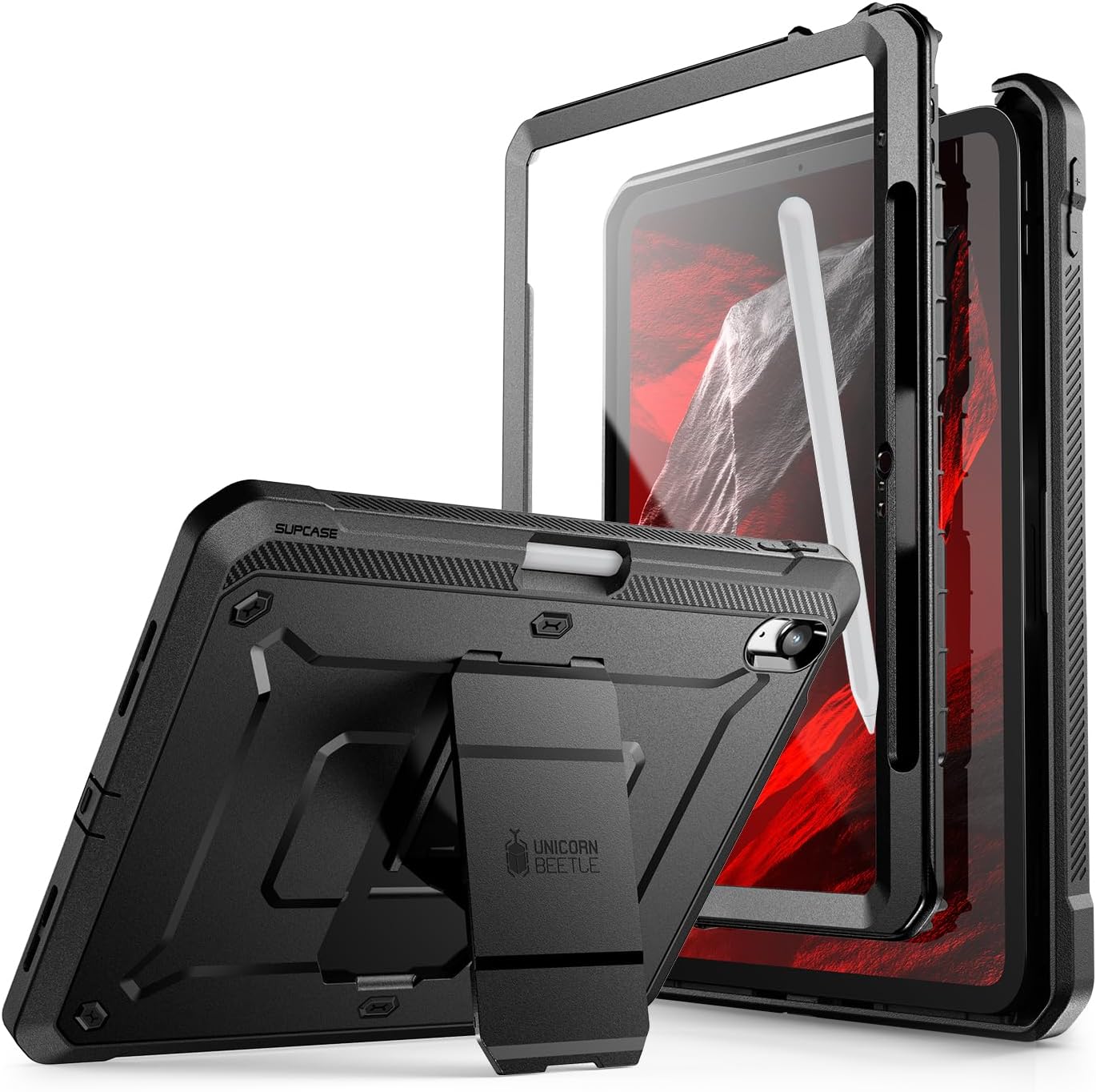 SUPCASE Unicorn Beetle Pro Case for iPad 10.9" (2022), with Built-in Screen Protector & Kickstand Protective Case for iPad 10th Generation