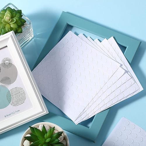 Miniatura 14 de Adhesivos adhesivos de doble cara transparentes de doble cara con cinta adhesiva redonda sin rastros, adhesivo fuerte, impermeable