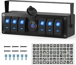 Joinfworld 6 Gang Rocker Switch Box